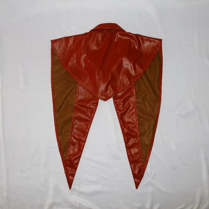 Backless Red Vest