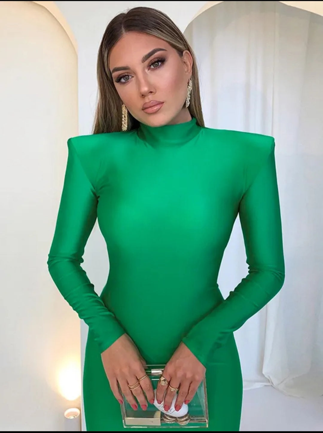 Michelle Puff Sleeve Dress - Pre- Order